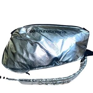 PACO RABANNE Silver Metallic‎ Sling bag